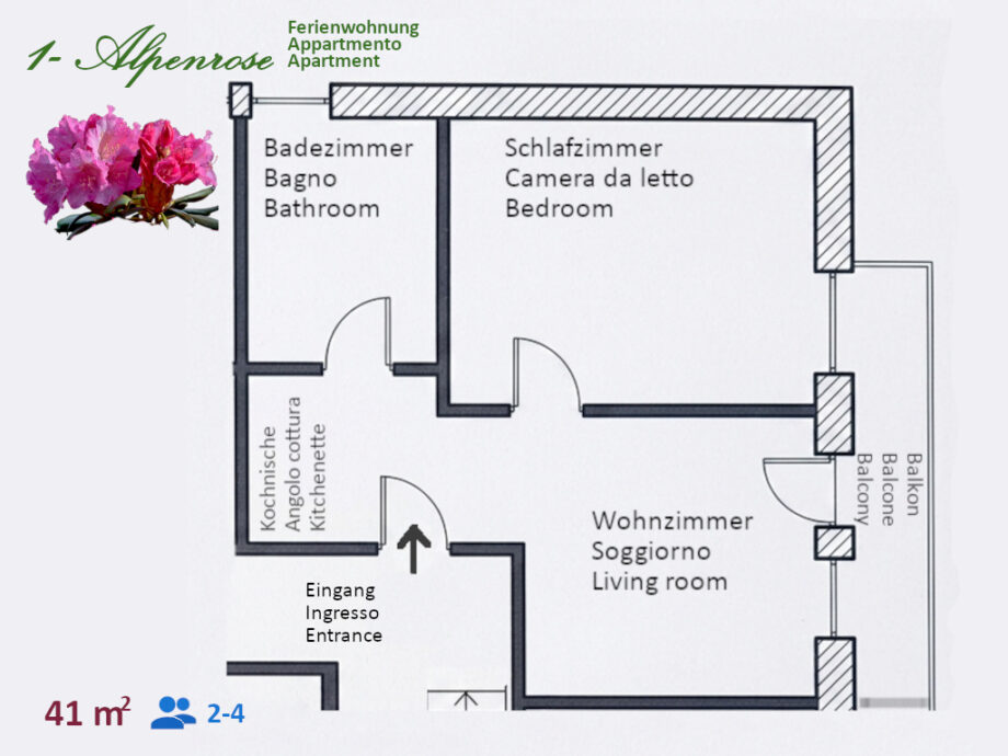 alpenrose map